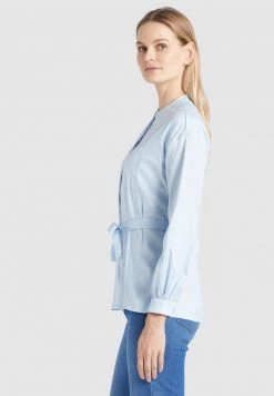 Khujo Femme RAMYA Chemisier Light Blue -khujo Soldes 3fc1b738d67c4a41ab5809433732c3c8