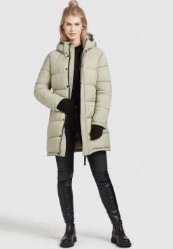 Khujo WENCKE MATT Veste D'hiver Blassgrün Femme -khujo Soldes 3fecb8e39c8b4aa982282e7434b24f69