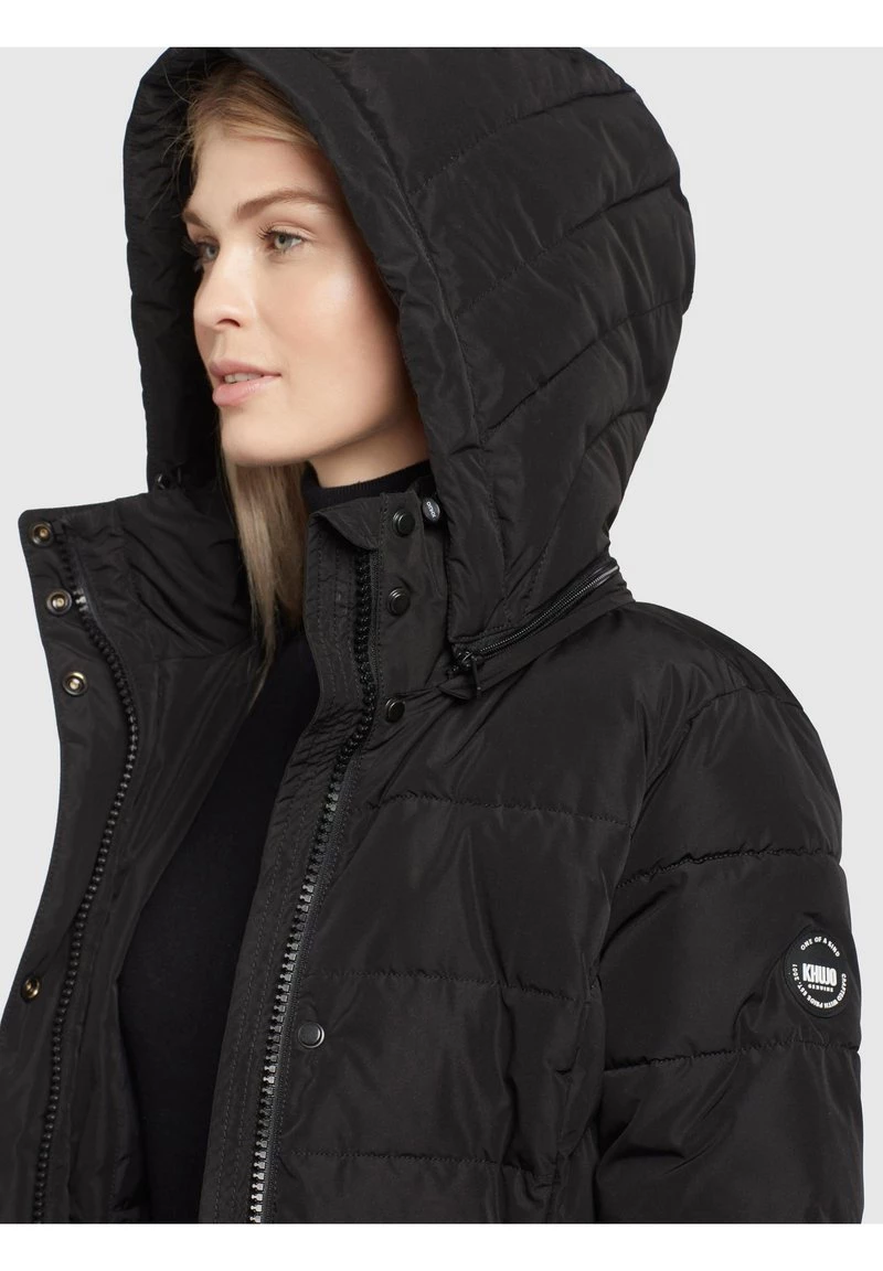 Khujo DELINAS2 Veste D'hiver Schwarz Femme 9 Khujo DELINAS2 Veste D'hiver Schwarz Femme – Image 7