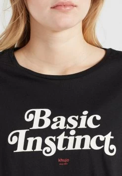 Khujo BANANI INSTINCT T Shirt Imprimé Schwarz Femme -khujo Soldes 410d1e6b199743b1b151a052a7bda2c0