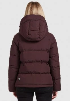 Khujo Femme ISIDORA Veste D'hiver Weinrot -khujo Soldes 4146646f95fc4ef38f861142a73380ad