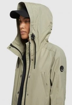 Khujo JELLE Parka Graugrün Femme -khujo Soldes 41a81bf7cf59403baf2f6a4cafecc2e5