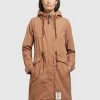 Khujo NANDA3 Parka Toffee Femme -khujo Soldes 42474541771c4331b19e9b18124f48df