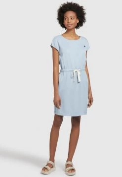 Khujo HEDIYE Robe De Jour Hellblau Femme -khujo Soldes 437826e7d20645f5ad1bc129cf2520b0