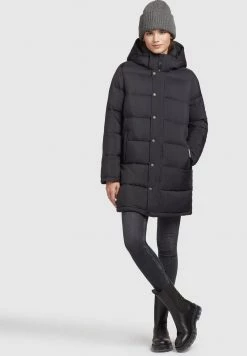 Khujo Femme WENCKE MATT Veste D'hiver Schwarz -khujo Soldes 43fe2c7449e043a3809a926429cad660