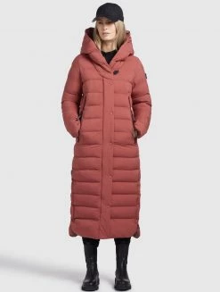Khujo DIWANA MATT Veste D'hiver Blassrot Femme -khujo Soldes 4486ea5012ff417d8569731964dba634