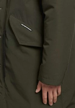 Khujo Homme NOREN Veste D'hiver Dunkeloliv -khujo Soldes 45200623cd8f4dd68aad7718b7e42def