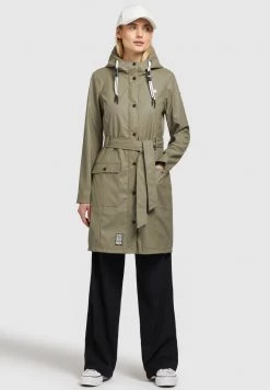 Khujo Femme GLENNA Veste Imperméable Graugrün