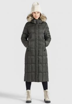Khujo IRELIA Veste D'hiver Graugrün Femme