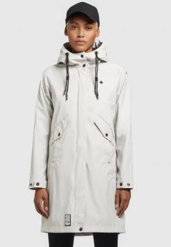 Khujo Femme HALFA Parka Hellgrau