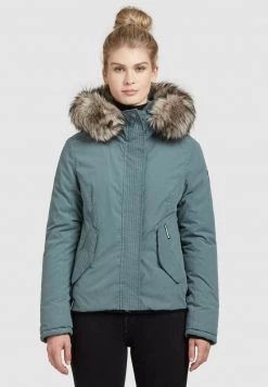 Khujo TOMMA Veste D'hiver Blaugrau Femme