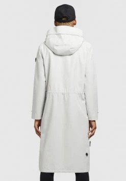 Khujo SMILLA Parka Hellgrau Femme -khujo Soldes 48205b11630c4d6dbd38c41b0db31cee