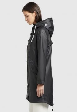 Khujo ODELIE Veste Imperméable Schwarz Femme -khujo Soldes 490bf4fa2a0842bc8050a28904f88d11