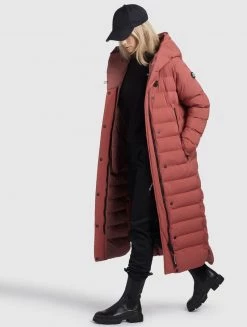 Khujo DIWANA MATT Veste D'hiver Blassrot Femme -khujo Soldes 4a854f04a4d949818c59d196099e2fe8