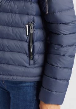 Khujo Femme LOVINA Veste Mi Saison Dunkelblau -khujo Soldes 4c4628b0be6146aa8333c2f7e1130167