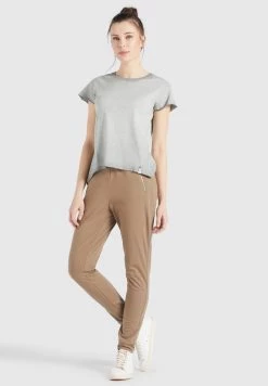 Khujo MATAMA T Shirt Imprimé Grau Femme -khujo Soldes 4ca0b3802ed34bd492205fd0cd056a8e