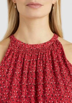 Khujo Femme KELSA Robe De Jour Rot Geblümt -khujo Soldes 4cf93fd19e6e4696a87c42dec2a90e47