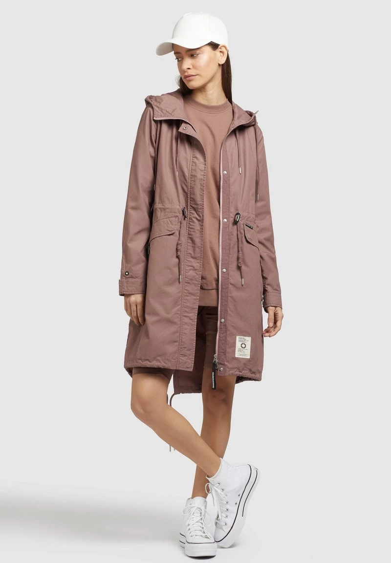 Khujo Femme NANDA3 Parka Mauve 4 Khujo Femme NANDA3 Parka Mauve – Image 2
