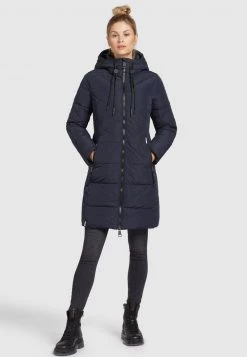 Khujo Femme ELESSA2 Veste D'hiver Dunkelblau