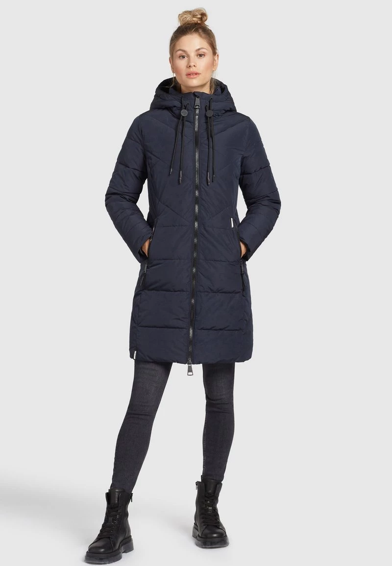 Khujo Femme ELESSA2 Veste D'hiver Dunkelblau 3 Khujo Femme ELESSA2 Veste D'hiver Dunkelblau