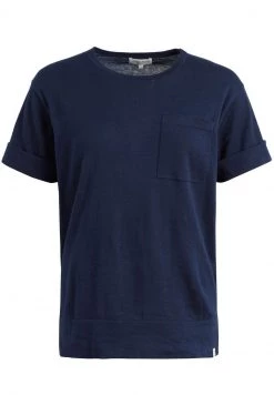 Khujo ALLMUT T Shirt Basique Dark Blue Femme -khujo Soldes 4deb1ed9564c4fff9abde1e60e29f2cc