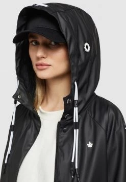 Khujo Femme HALFA Parka Schwarz -khujo Soldes 4e46bc733eb4489e8f6435a545cda4dd