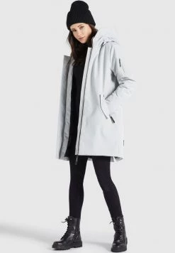 Khujo Femme MANAMA Veste D'hiver Hellgrau -khujo Soldes 4e6ae624a43f4206a697e809f8a99217