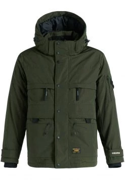 Khujo BOYNTON Veste D'hiver Dunkeloliv Homme -khujo Soldes 4f25fa0bb5cc4b6295440173d05a10fd