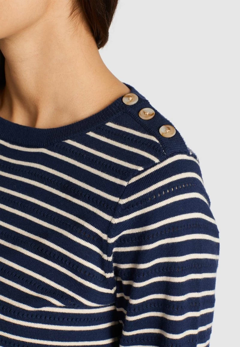 Khujo RAISA Pullover Dunkelblau Femme 8 Khujo RAISA Pullover Dunkelblau Femme – Image 6