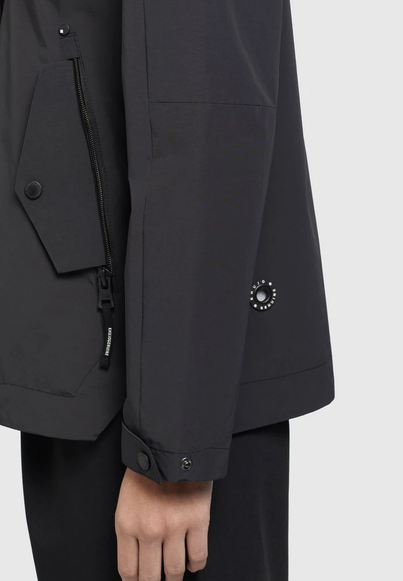 Khujo Femme KAYA Blouson Schwarz 7 Khujo Femme KAYA Blouson Schwarz – Image 5