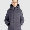 Khujo GERDA MATT Veste D'hiver Grau Femme