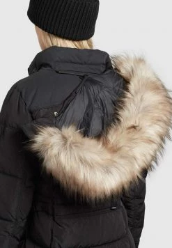 Khujo Femme AMARAY2 Veste D'hiver Schwarz -khujo Soldes 51ea2feb255f4aa7a423e9b43fbf6155