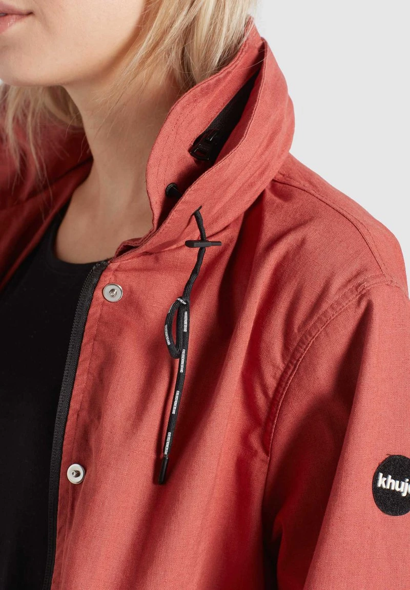 Khujo Femme TIKVA Parka Red 8 Khujo Femme TIKVA Parka Red – Image 6