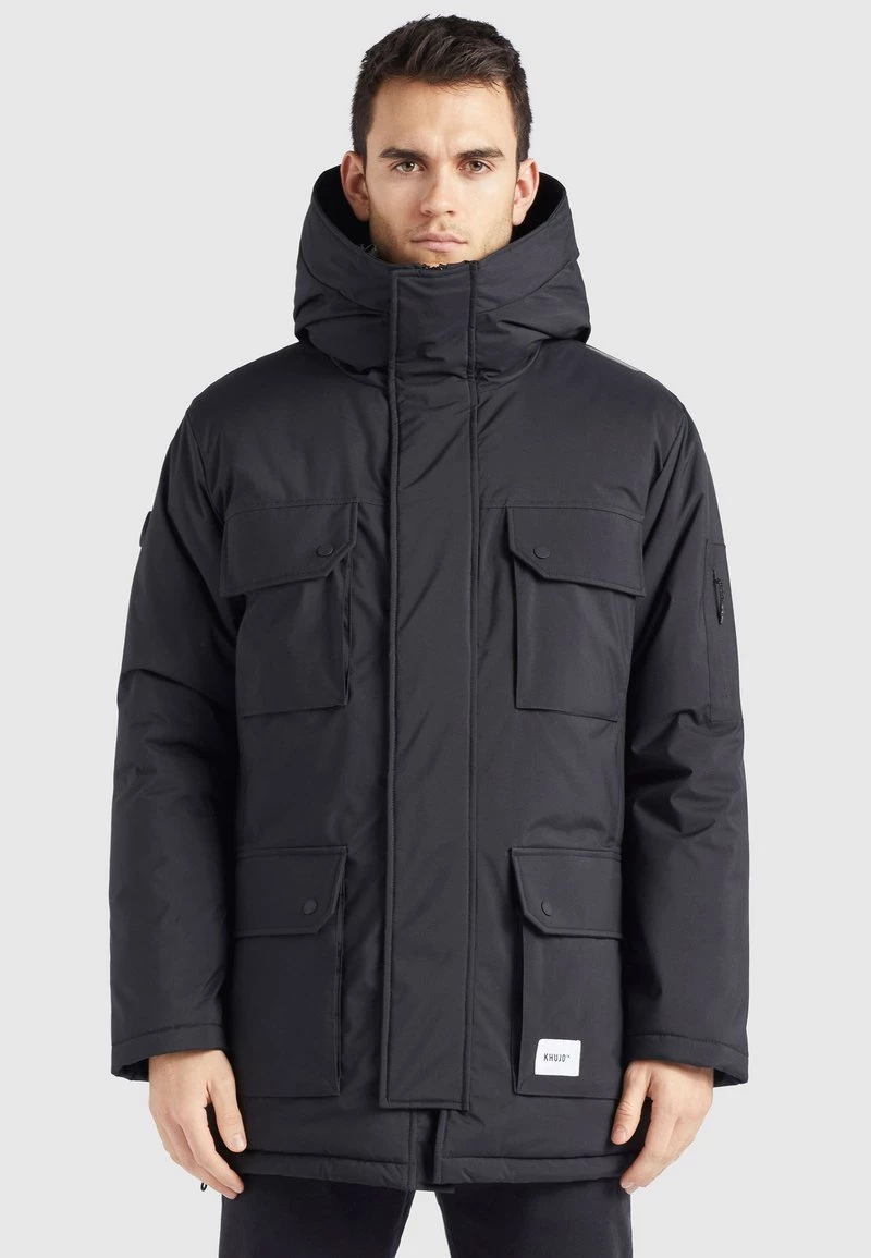 Khujo Homme HAMLET Veste D'hiver Schwarz 3 Khujo Homme HAMLET Veste D'hiver Schwarz