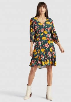 Khujo SAVORY Robe De Jour Multi Coloured Femme -khujo Soldes 54c8012e3634426b9e30c69b241b4b52