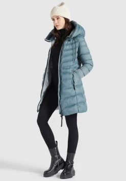 Khujo Femme TUHANI SHINE Veste D'hiver Blaugrau -khujo Soldes 54f7abd2cf0f46a3b03b6253a72a096d