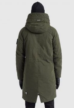 Khujo HAAK Veste D'hiver Dunkelgrün Homme -khujo Soldes 553da1d965f44dc7ad6ea97f955fde15
