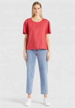Khujo Femme ALONNA T Shirt Imprimé Red