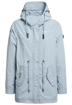 Khujo CAIMA Parka Hellblau Femme -khujo Soldes 55c9a75d6a7040e1ba3ca81aac5ba366