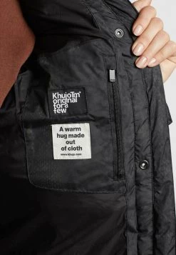 Khujo Femme DAKOTA Veste D'hiver Schwarz Schlangenmuster -khujo Soldes 5638fbce4ca64727b83e64414c02f17b