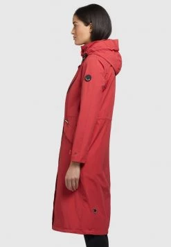 Khujo SMILLA Parka Rot Femme -khujo Soldes 569d1ad7951c4d5b8c27e33817c13dbb