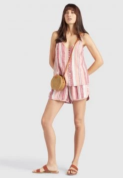 Khujo MAXINE Short Pink Femme -khujo Soldes 5927d53856a743009ce4213abb8aa5b8