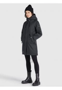 Khujo MANTEL XENIA Veste D'hiver Dunkelgrau Femme -khujo Soldes 5a1bc5a0e54941029ac155801f596dec
