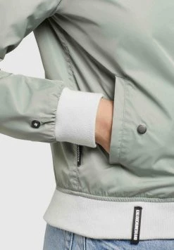 Khujo Femme STENCE Blouson Bomber Grey -khujo Soldes 5aeec2a17c0048138ecbd62ad41ea7ee