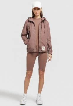 Khujo ROLAVA Veste Légère Mauve Femme -khujo Soldes 5bc86ca645374b6c8dd8441991637247