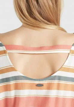 Khujo DOREEN Robe Longue Mehrfarbig Gestreift Femme -khujo Soldes 5c55f1cac8f6466996bfc14ef83943ef