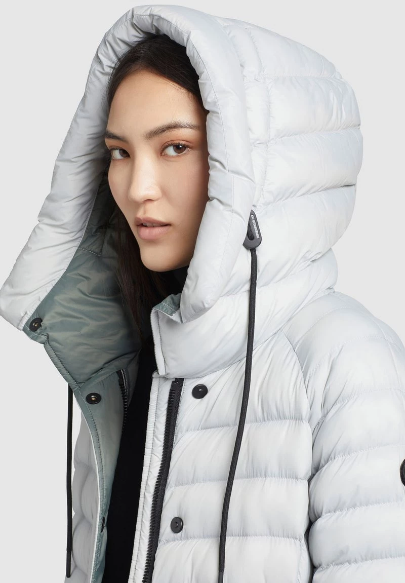 Khujo MANTEL NIANA SHINE Veste D'hiver Hellgrau Femme 7 Khujo MANTEL NIANA SHINE Veste D'hiver Hellgrau Femme – Image 5