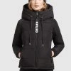 Khujo LILENA Veste D'hiver Schwarz Femme -khujo Soldes 5e16a5c704444db598f148742ffbecf4