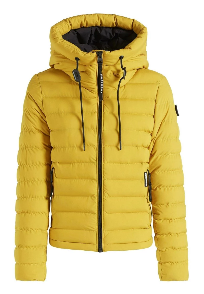 Khujo Femme LOVINA MATT Veste Mi Saison Gelb 9 Khujo Femme LOVINA MATT Veste Mi Saison Gelb – Image 7