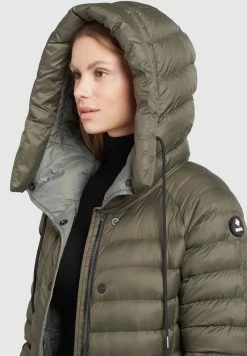 Khujo Femme NIANA2 SHINE Veste D'hiver Dunkeloliv -khujo Soldes 6084eab6e79a4953bc0753108fecd429